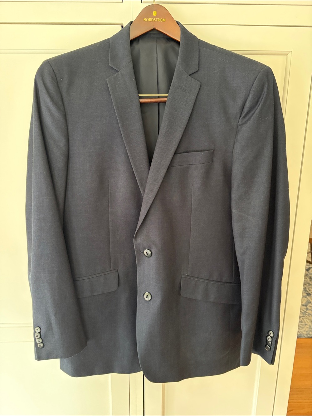 Kenneth Cole Reaction Navy Two-Button Sport Coat